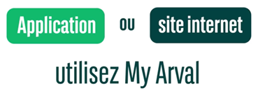 Visuels application ou site internet my arval
